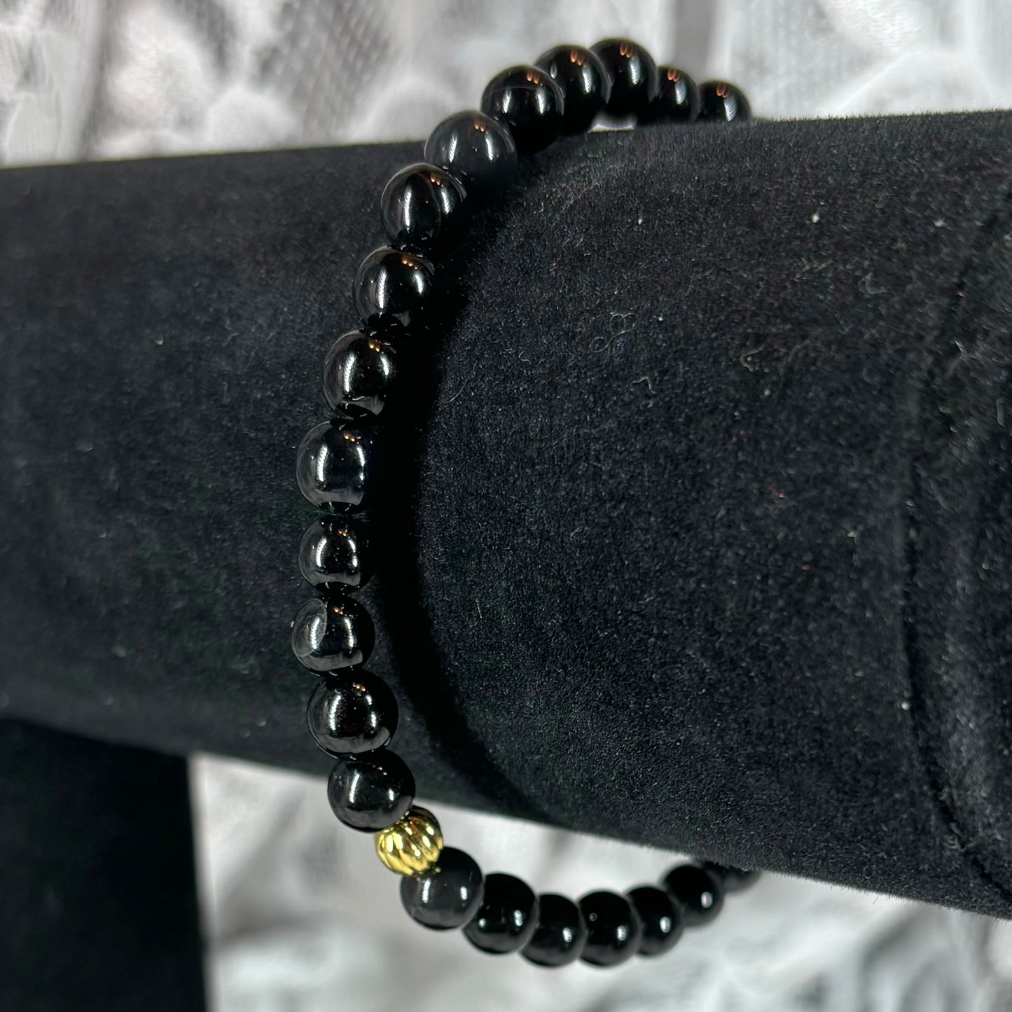 Onyx Stretchy Bracelet