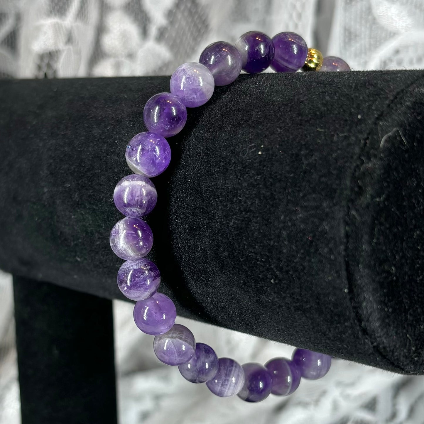 Amethyst Stretchy Bracelet