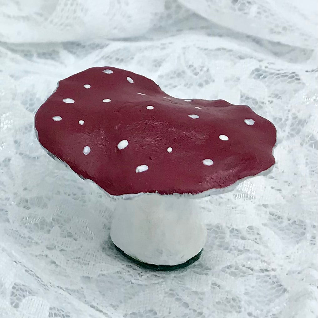 Redcap Clay Mushroom