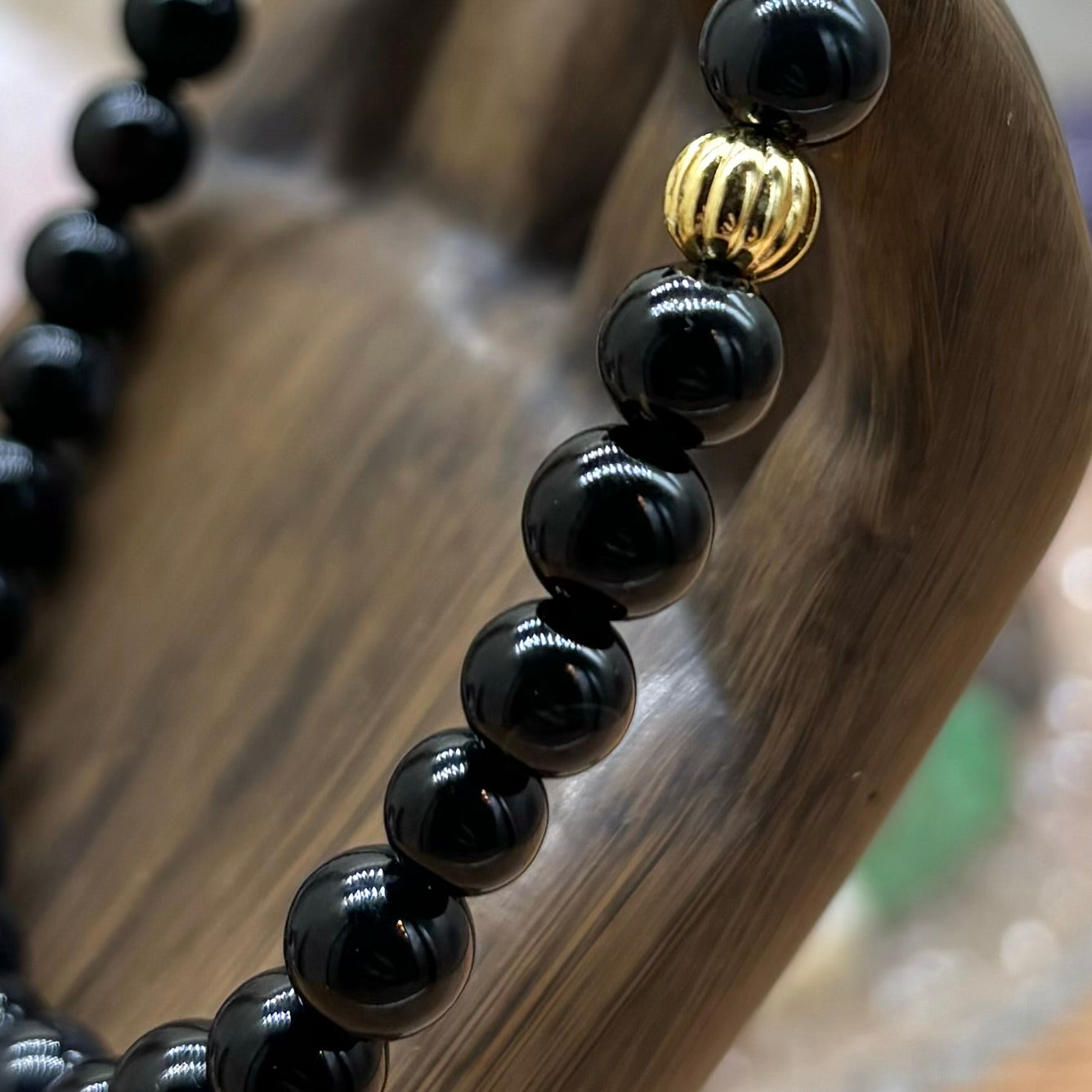 Onyx Stretchy Bracelet