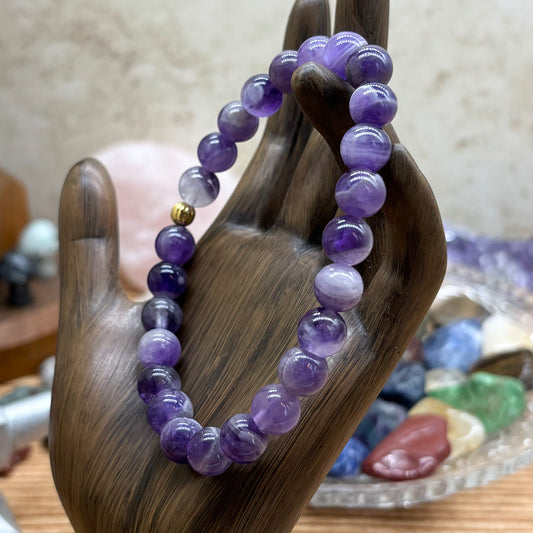 Amethyst Stretchy Bracelet